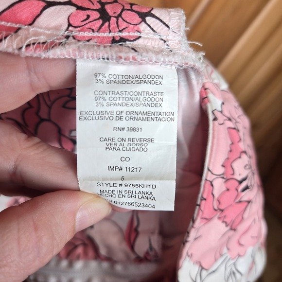 Sequin Hearts 00s Strapless Mini Dress Satin Tie Floral White Pink Glam Sz 5(XS) - Picture 6 of 6